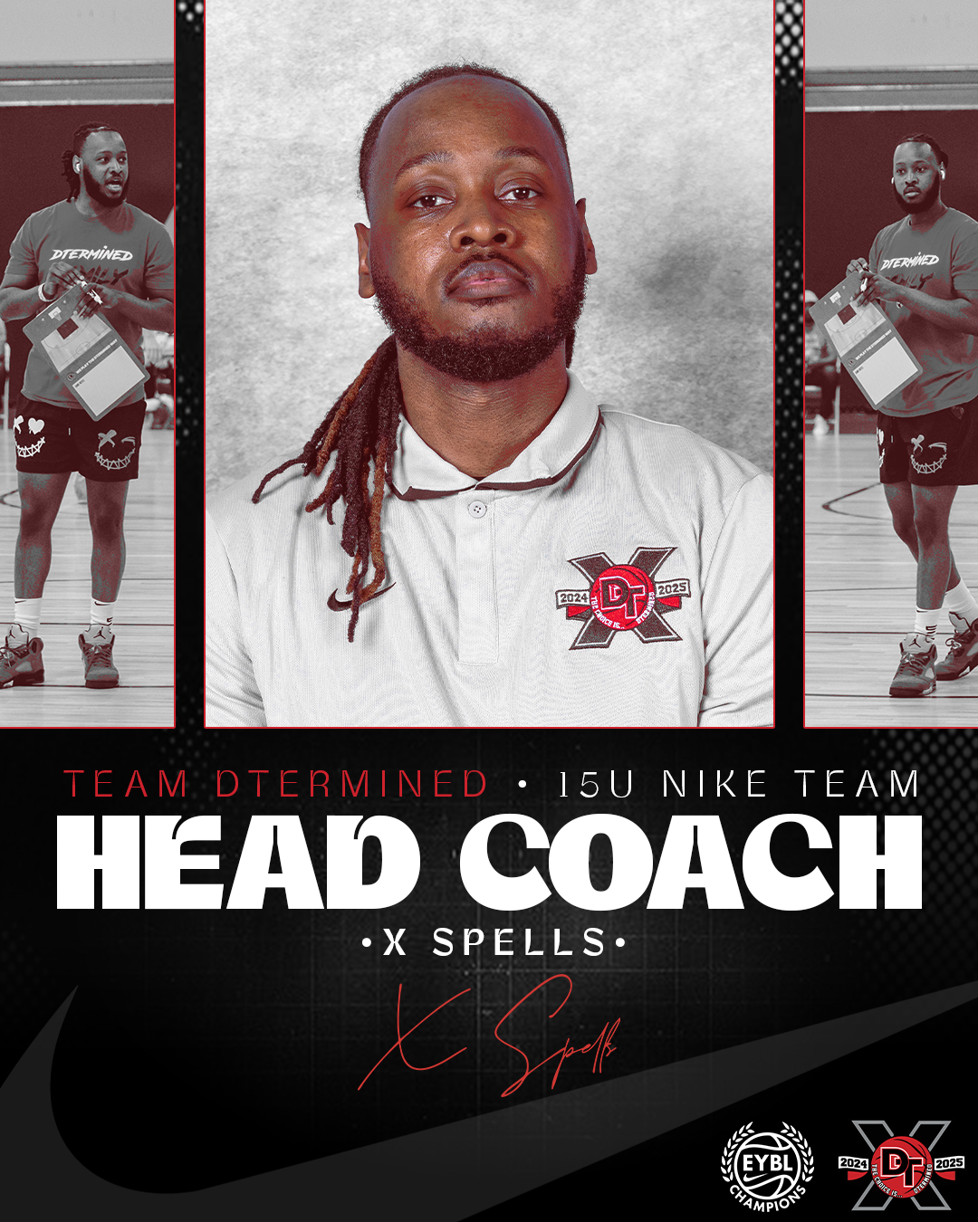 X Spells-15U-head coach